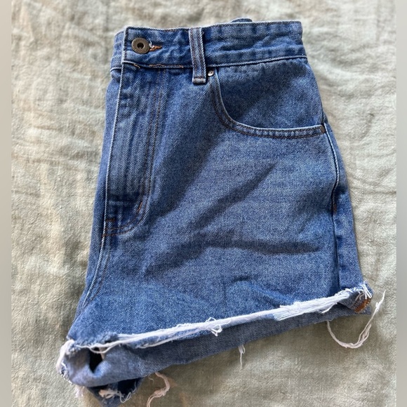 Cotton On cheeky mini denim shorts size 12 - Picture 6 of 6